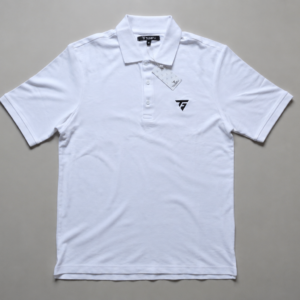 Classic fit polo t-shit white